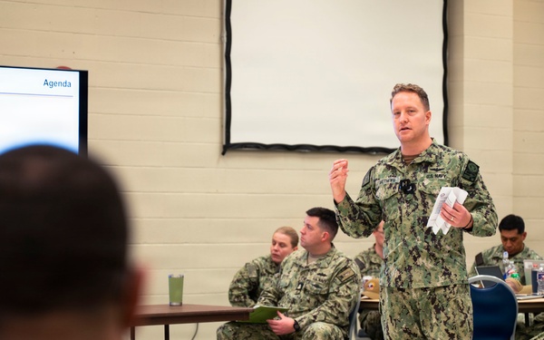Navy Recruiting Leadership teams across the enterprise participate in a Navy Recruiting Leadership Off-site Conference