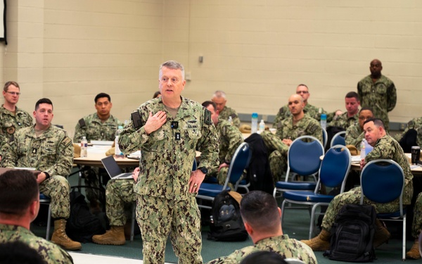 Navy Recruiting Leadership teams across the enterprise participate in a Navy Recruiting Leadership Off-site Conference
