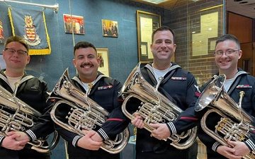 Navy Band Great Lakes Musicians Join Fleet Band Representatives at Prestigious U.S. Army Band Tuba-Euphonium Workshop