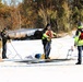 Fort McCoy firefighters practice diving under ice at post’s Big Sandy Lake during February 2026 training