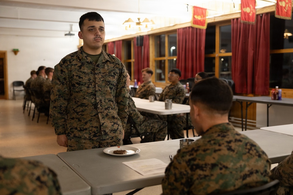 Dvids Images Core26 Us Marines Participate In A Mess Night For 
