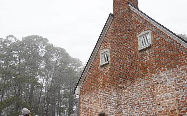 Kiskiak House visit onboard Naval Weapons Station Yorktown