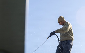 2nd AA Bn and USS Arlington (LPD-24) conduct inspections for upcoming training