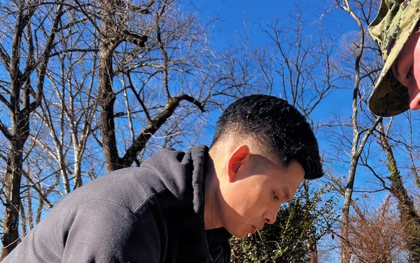 Hospital Corpsman 2nd Class Antonio Provides Operational Readiness Support During the USNA MARSOT Screener