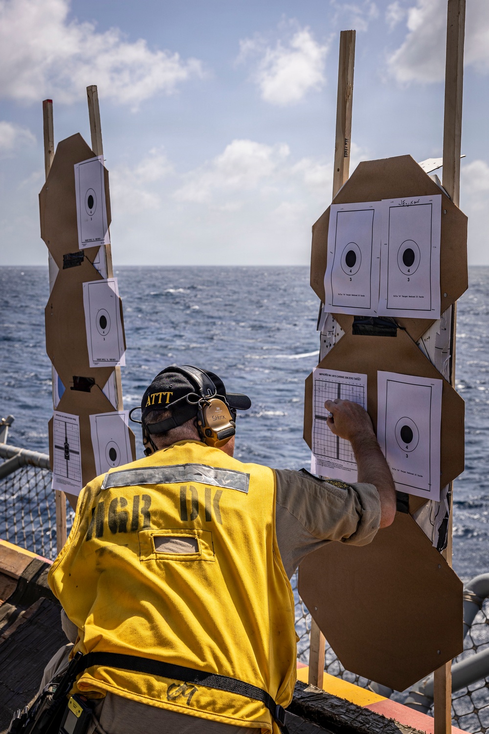 USS Iwo Jima Conducts a Live Fire Exercise