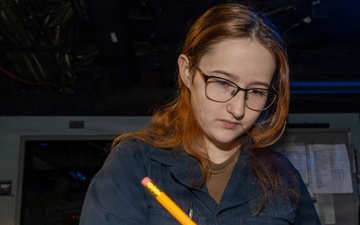 USS Iwo Jima Sailors Conduct Aircraft Maintenance