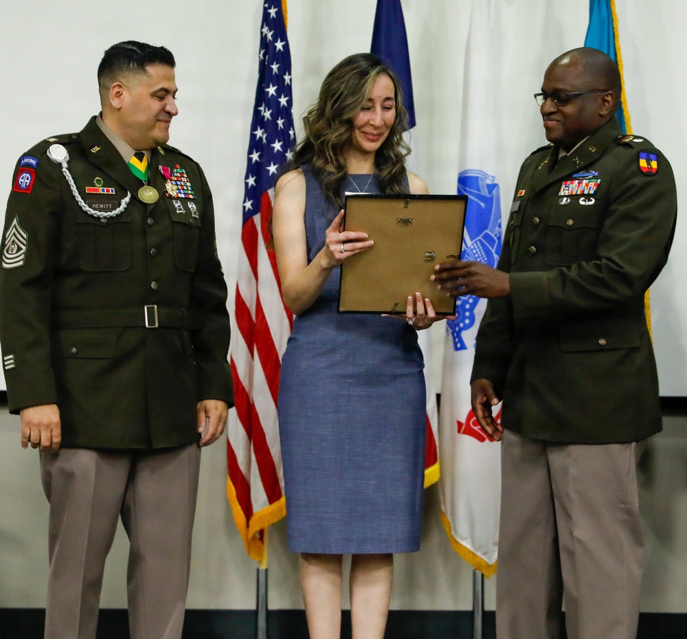 Mrs. Hewitt Recognized