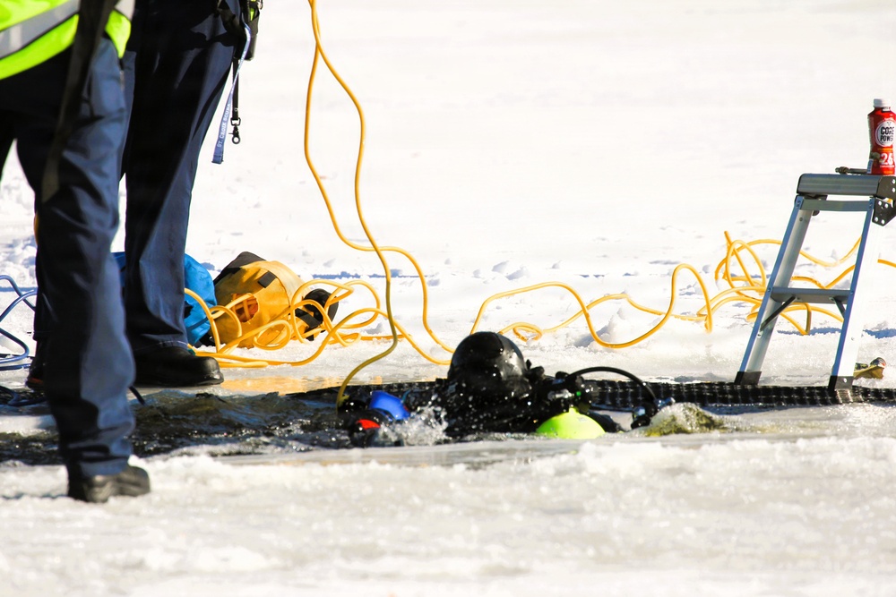 Fort McCoy’s DES Fire Department dive team brings added capability for technical rescue, more
