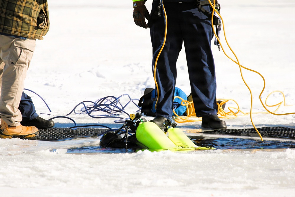 Fort McCoy’s DES Fire Department dive team brings added capability for technical rescue, more