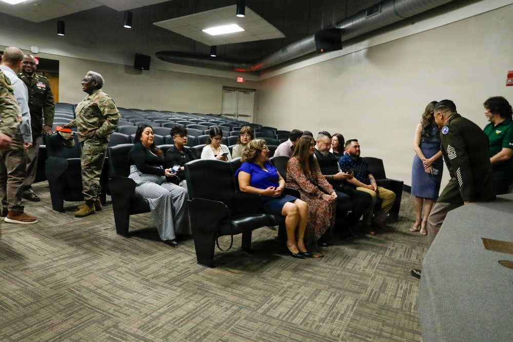 A moment before retirement