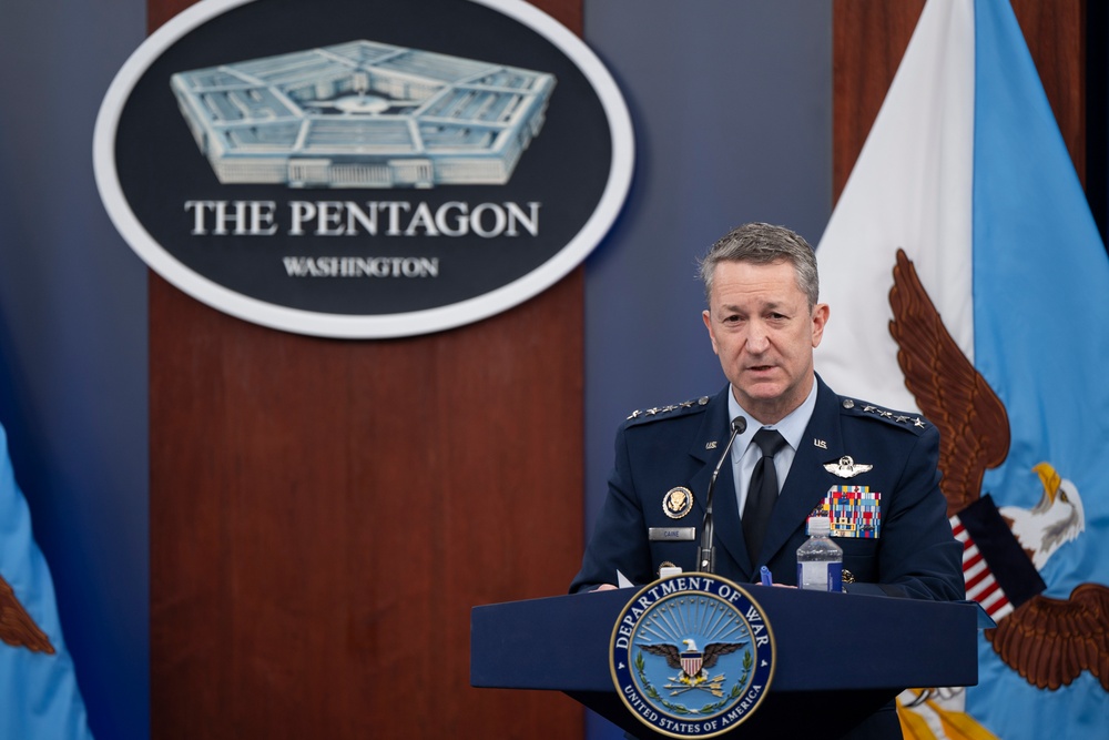 SW, CJCS Conduct Operation Epic Fury Presser