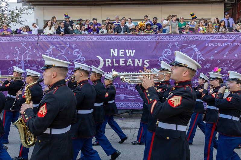 Mardi Gras Marines