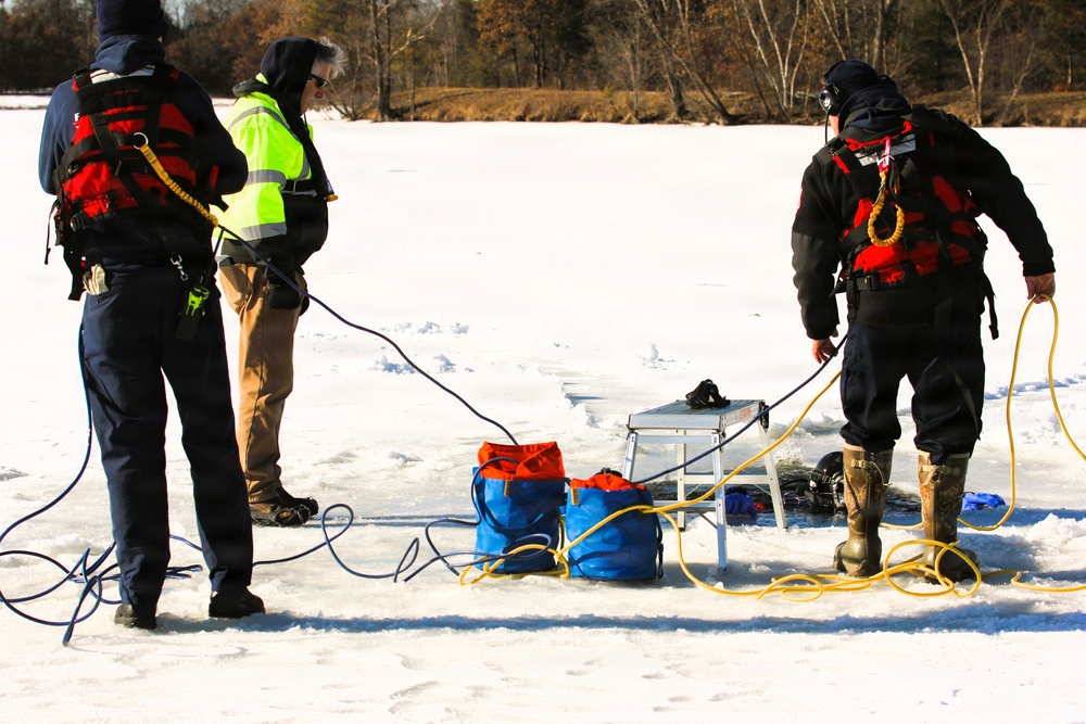 Fort McCoy’s DES Fire Department dive team brings added capability for technical rescue, more