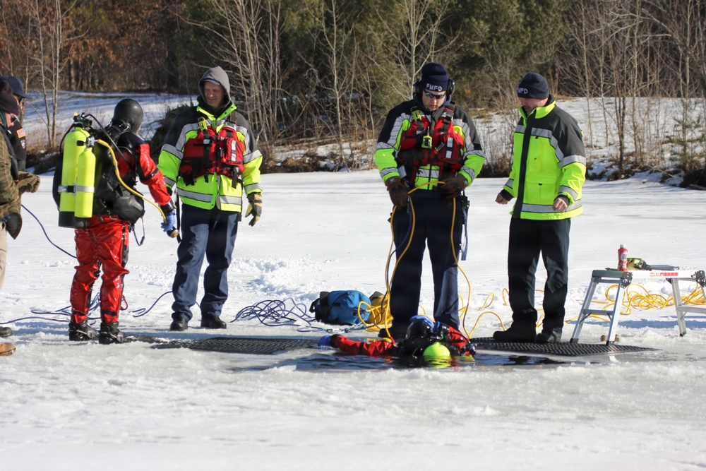 Fort McCoy’s DES Fire Department dive team brings added capability for technical rescue, more