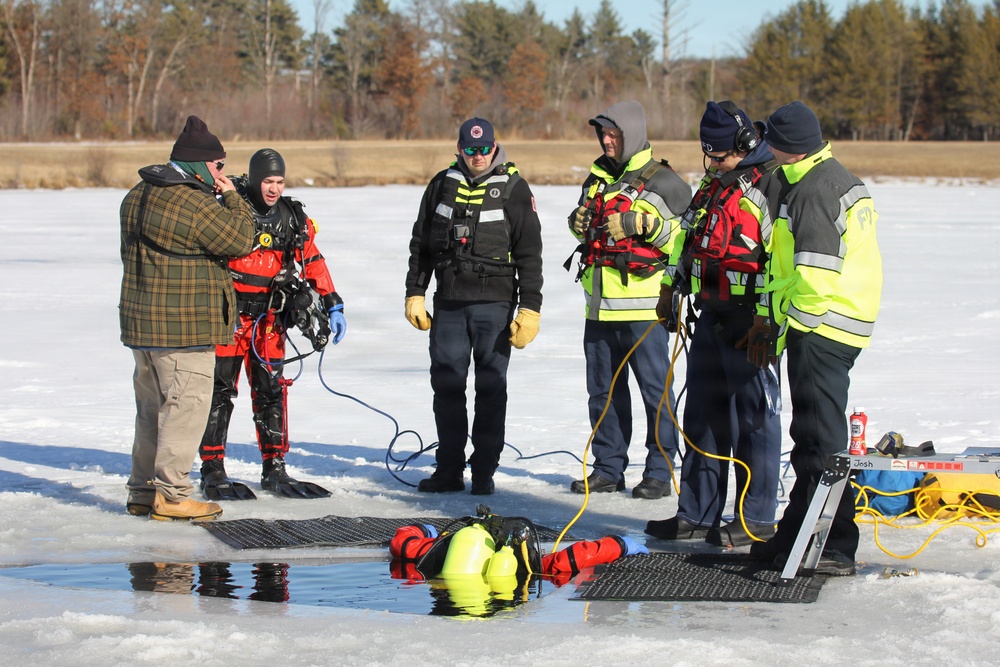 Fort McCoy’s DES Fire Department dive team brings added capability for technical rescue, more