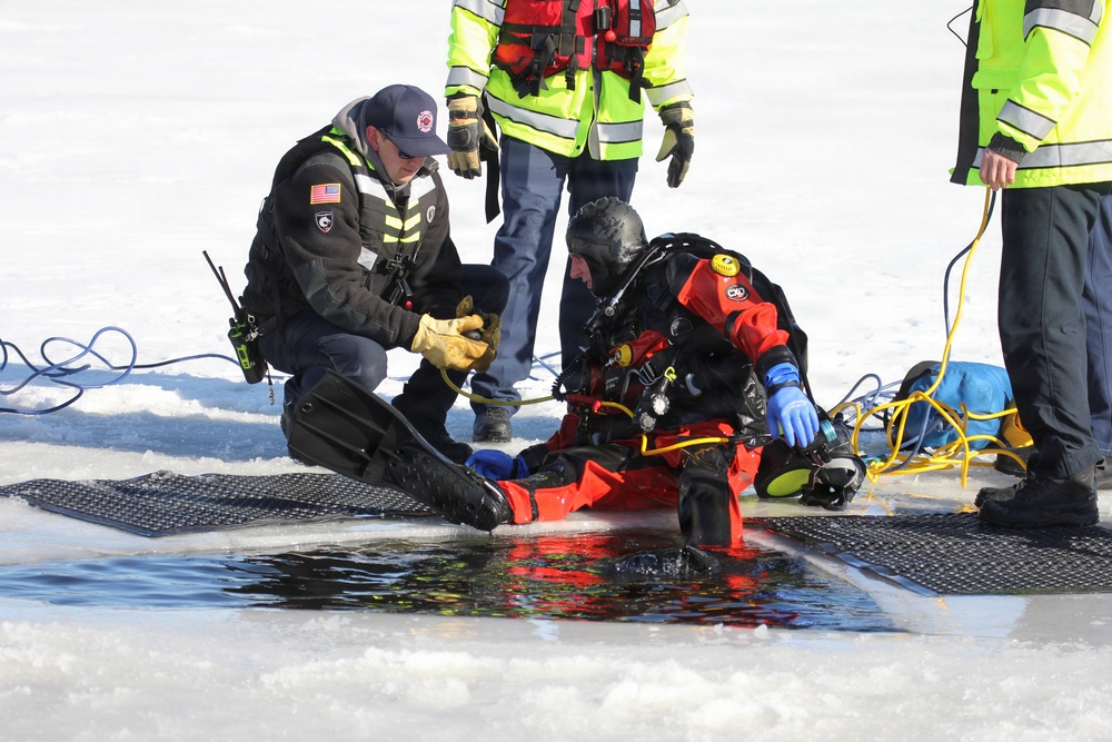 Fort McCoy’s DES Fire Department dive team brings added capability for technical rescue, more