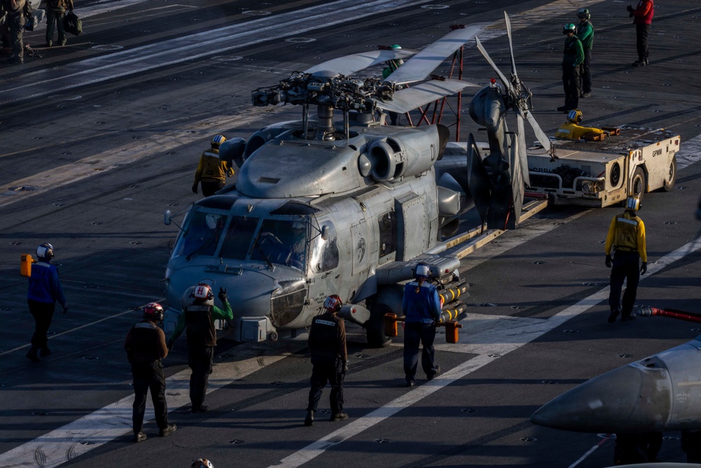 USS Abraham Lincoln supports Operation Epic Fury