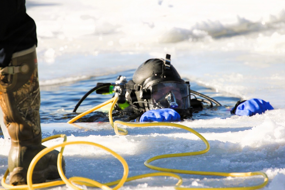 Fort McCoy’s DES Fire Department dive team brings added capability for technical rescue, more