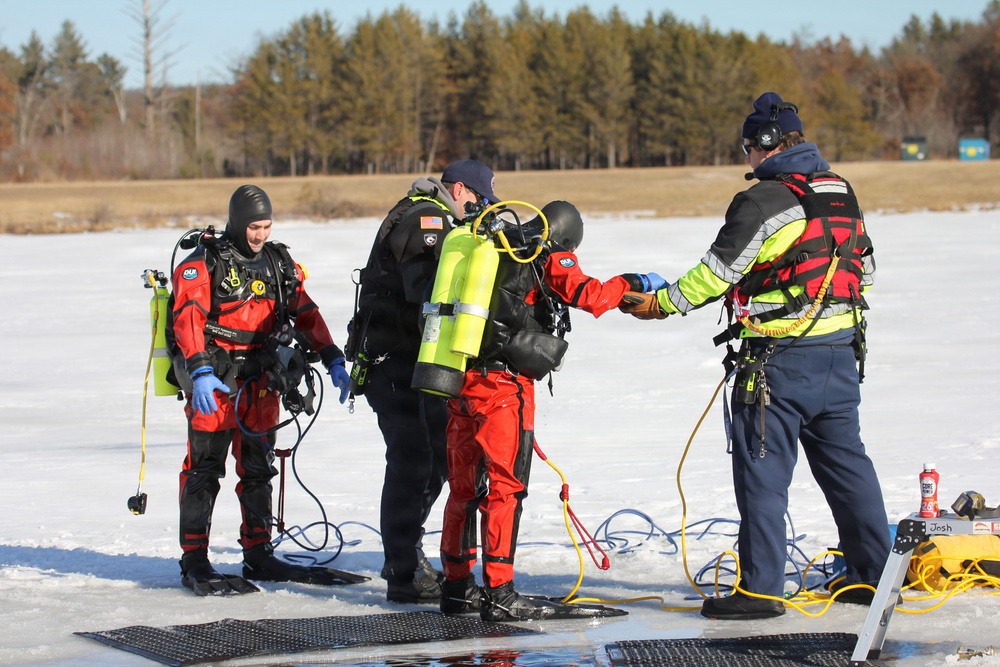 Fort McCoy’s DES Fire Department dive team brings added capability for technical rescue, more