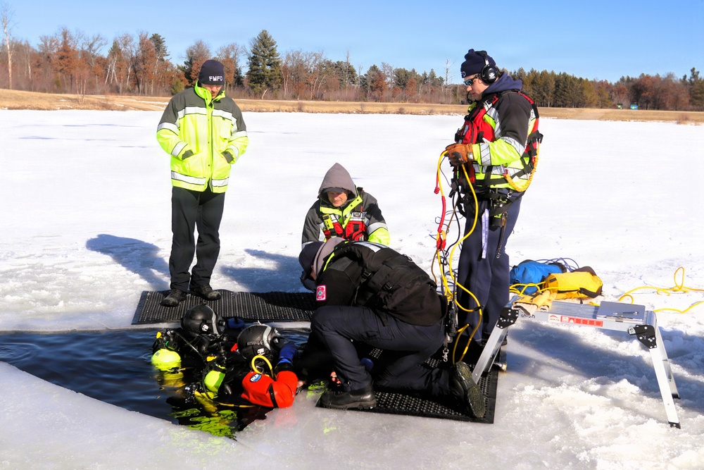 Fort McCoy’s DES Fire Department dive team brings added capability for technical rescue, more