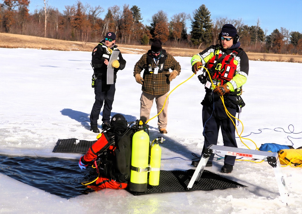 Fort McCoy’s DES Fire Department dive team brings added capability for technical rescue, more