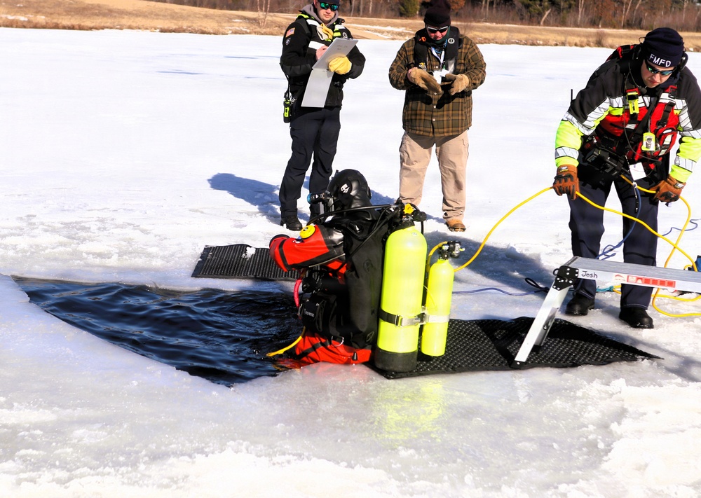 Fort McCoy’s DES Fire Department dive team brings added capability for technical rescue, more