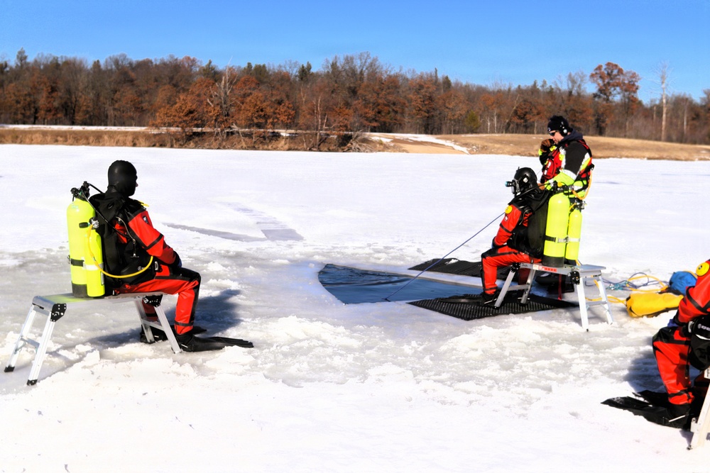 Fort McCoy’s DES Fire Department dive team brings added capability for technical rescue, more