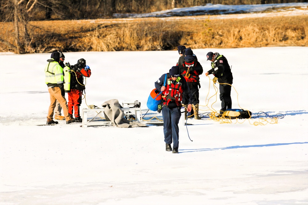 Fort McCoy’s DES Fire Department dive team brings added capability for technical rescue, more