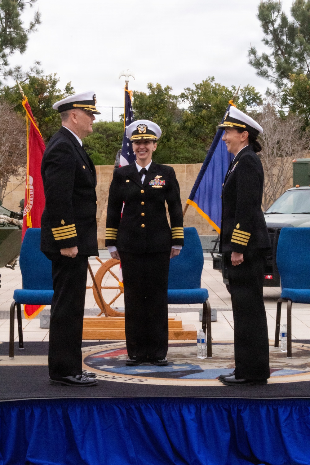 EMF 150 Alpha changes command aboard MCB Camp Pendleton