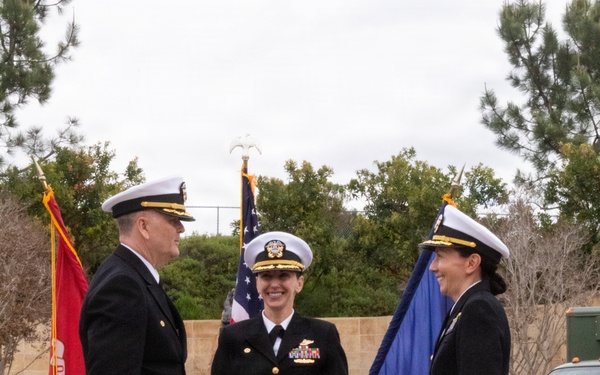 EMF 150 Alpha changes command aboard MCB Camp Pendleton