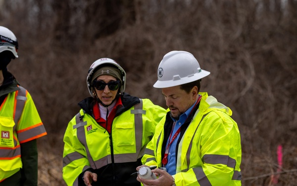 U.S. Army Corps of Engineers' Washington Aqueduct teams facilitate stormwater testing at Potomac Interceptor site