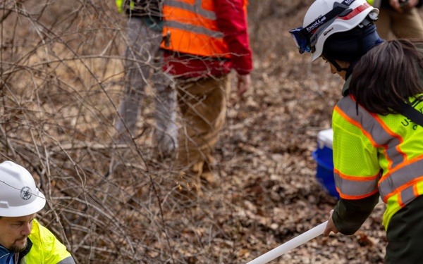 U.S. Army Corps of Engineers' Washington Aqueduct teams facilitate stormwater testing at Potomac Interceptor site