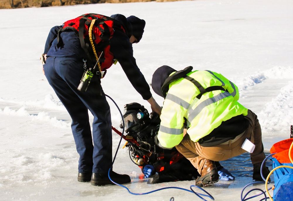 Fort McCoy’s DES Fire Department dive team brings added capability for technical rescue, more