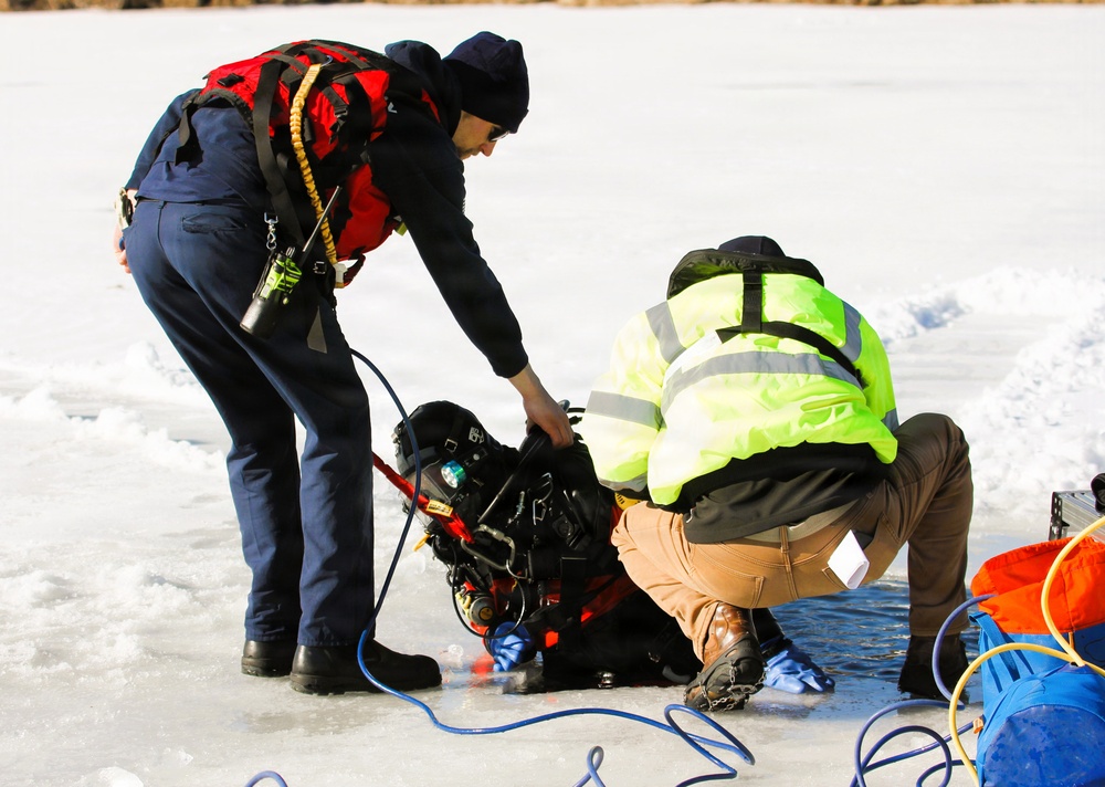 Fort McCoy’s DES Fire Department dive team brings added capability for technical rescue, more