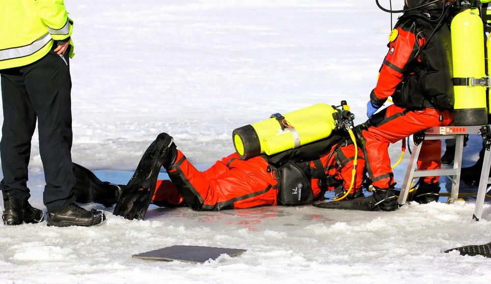 Fort McCoy’s DES Fire Department dive team brings added capability for technical rescue, more