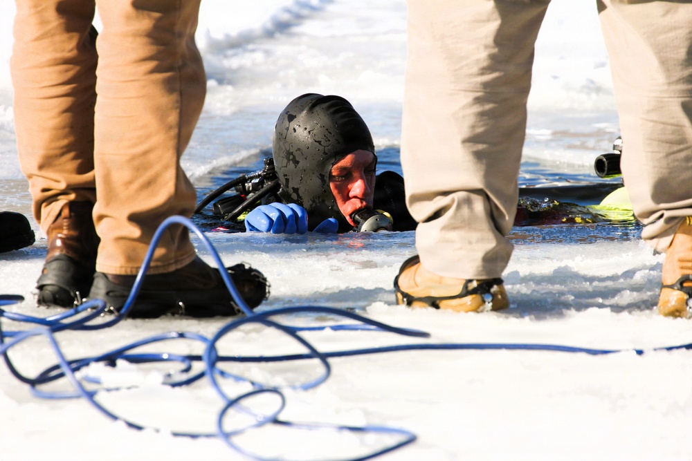 Fort McCoy’s DES Fire Department dive team brings added capability for technical rescue, more