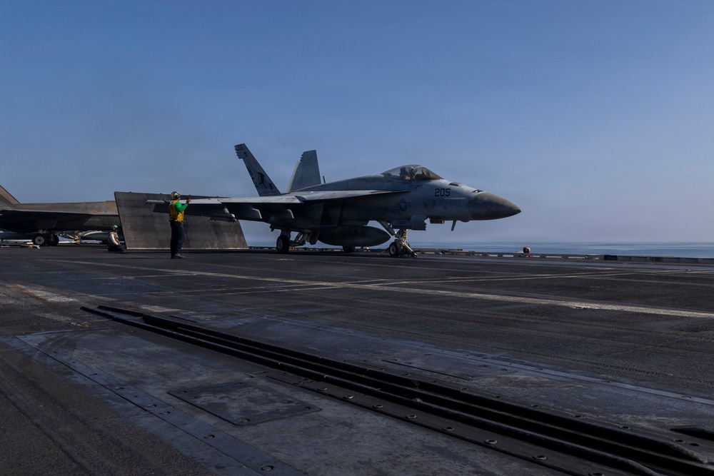 USS Abraham Lincoln supports Operation Epic Fury