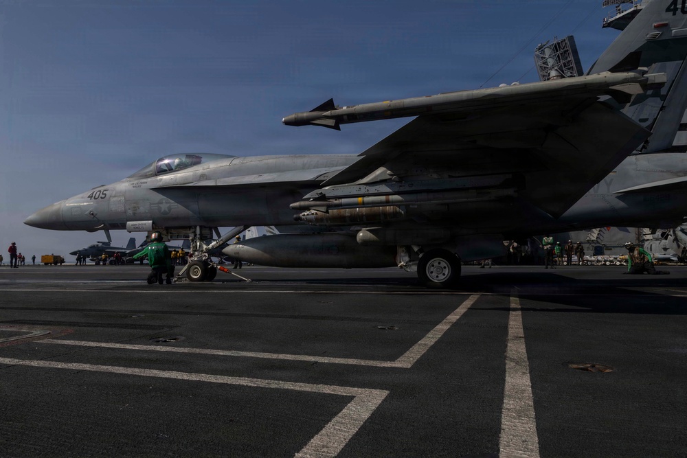 USS Abraham Lincoln supports Operation Epic Fury