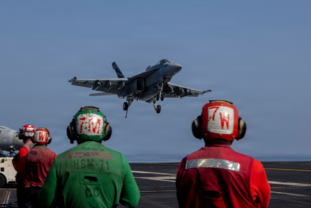 USS Abraham Lincoln supports Operation Epic Fury