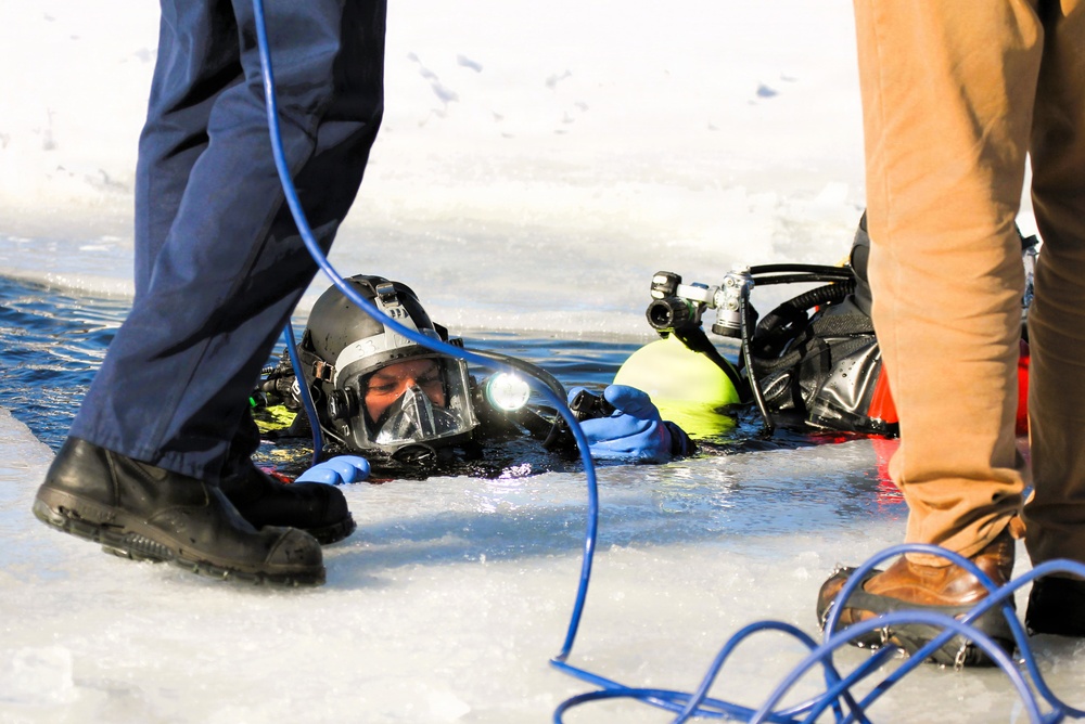 Fort McCoy’s DES Fire Department dive team brings added capability for technical rescue, more