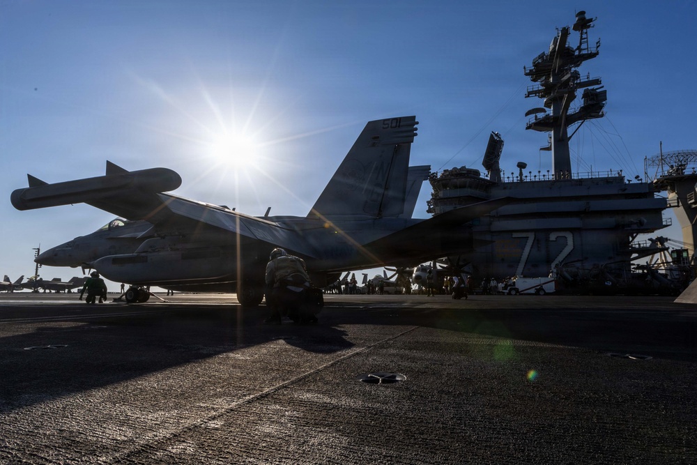 USS Abraham Lincoln supports Operation Epic Fury
