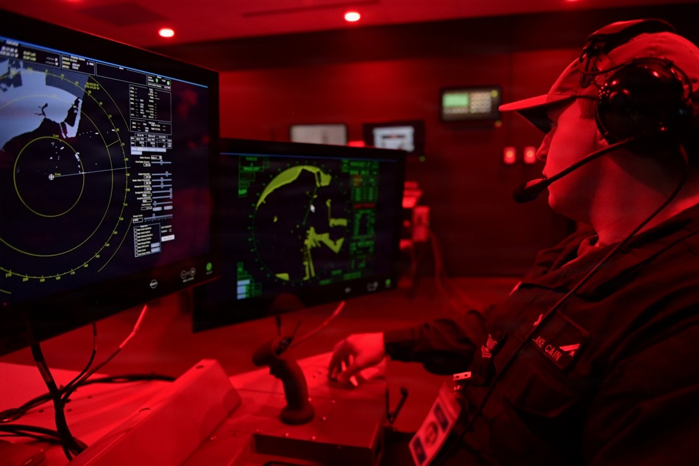 Stennis Conducts Navigation Evolution