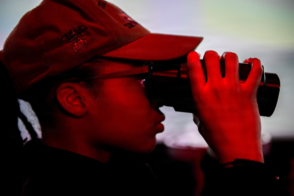 Stennis Conducts Navigation Evolution