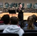 Navy Band Master Chief visits hometown high school