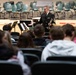 Navy Band Master Chief visits hometown high school