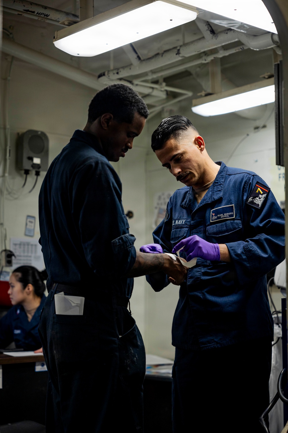 USS Iwo Jima's Medical Bay