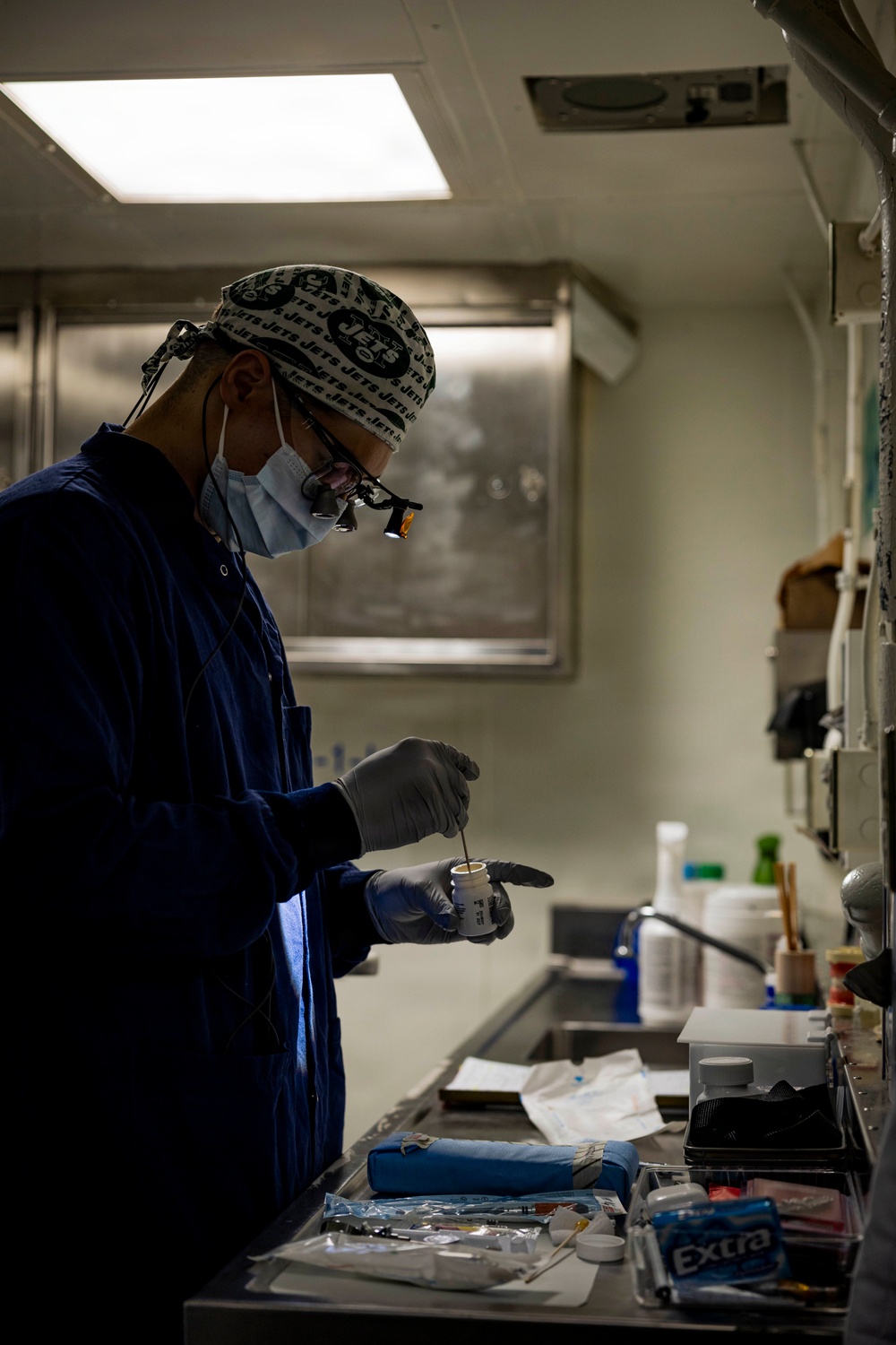 USS Iwo Jima's Medical Bay