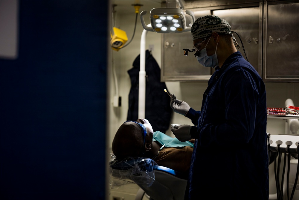 USS Iwo Jima's Medical Bay