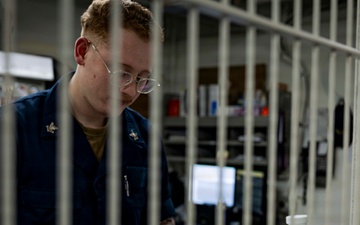 USS Iwo Jima's Medical Bay