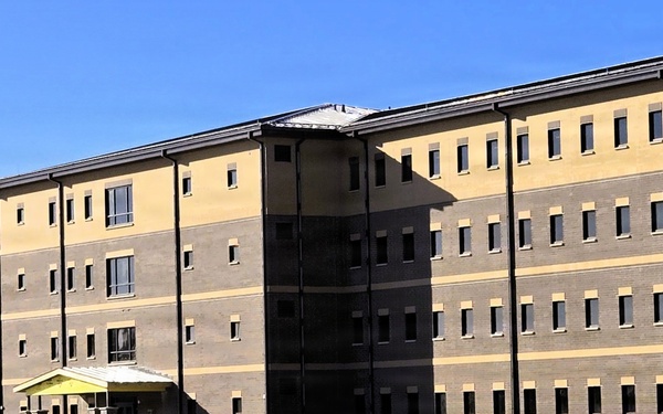 February 2026 construction operations of East Barracks Project at Fort McCoy